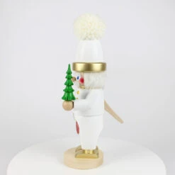 Chubby White Santa -Steinbach Shop S740 Chubby White Santa 004