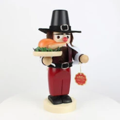 Chubby Pilgrim With Turkey -Steinbach Shop SN17CN1980 Chubby Pilgrim with Turkey 013