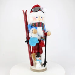 Skier Santa -Steinbach Shop SN20BN2029 Skier Santa 012