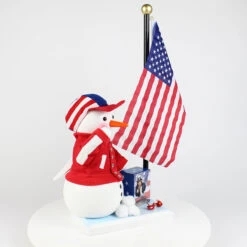 Patriot Snowman -Steinbach Shop SN21BN2052L Patriot Snowman 016