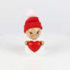 Clumsy Mini Valentine With Fabric Beanie And Big Bobble -Steinbach Shop SN22ORN607 Clumsy Mini Valentine with wooden beanie and big bobble 001 3c43047f f3cb 48ee 960d 813ddd1e80ef