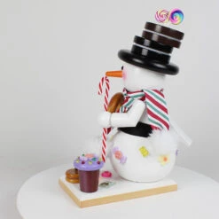 Candy Snowman -Steinbach Shop SN24BN4033L Candy Snowman 04