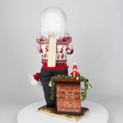 Cozy Decorating Santa -Steinbach Shop SN24BN4057L Cozy Decorating Santa 07