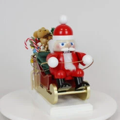 Santa On His Sled With Reindeer -Steinbach Shop SN24SS4018 Santa on his sled 12 66434545 9f39 443e 8e97 e7cdd297a869
