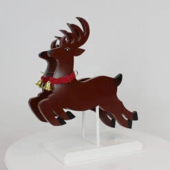 Santa On His Sled With Reindeer -Steinbach Shop SN24SS4018A Reindeer pair 12 982bd7c4 b2c0 4452 9483 9fbc81d44ce3