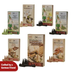 Incense Cones Set (7 Delightful Fragrances)