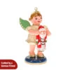 Ornament Angel With Santa -Steinbach Shop ornament angel with santa 233
