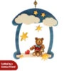Ornament Teddy On A Swing -Steinbach Shop ornament teddy on a swing 141