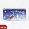 Pyramid Candle White -Steinbach Shop pyramid candle white 139