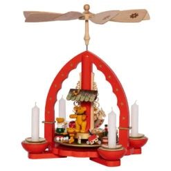 Pyramid – Playing Bear Children -Steinbach Shop pyramid playing bear children 984