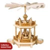 Single-level Pyramid – Nativity Scene With Angels -Steinbach Shop single level pyramid nativity scene with angels 753