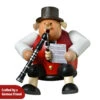 Smoker Clarinet Player Sitting -Steinbach Shop smoker clarinet player sitting 465