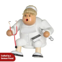 Smoker Doctor (female) Sitting