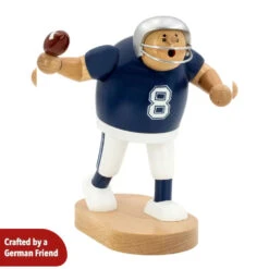 Smoker Football Player Blue