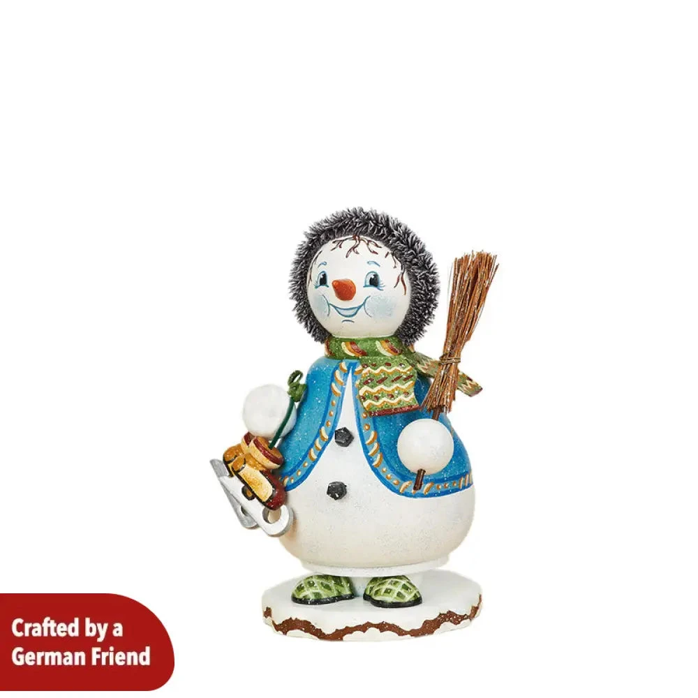 Smoker Gnome - Snowman With Ice Skates 1 Smoker Gnome - Snowman With Ice Skates