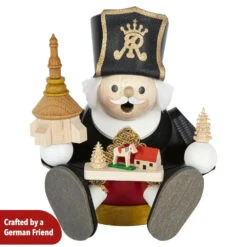 Smoker Seiffen Miner With Church